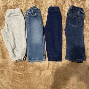 Bundle Lot Of 4 Pairs Of 18 Month Pants Koala Baby Carter's Granimals